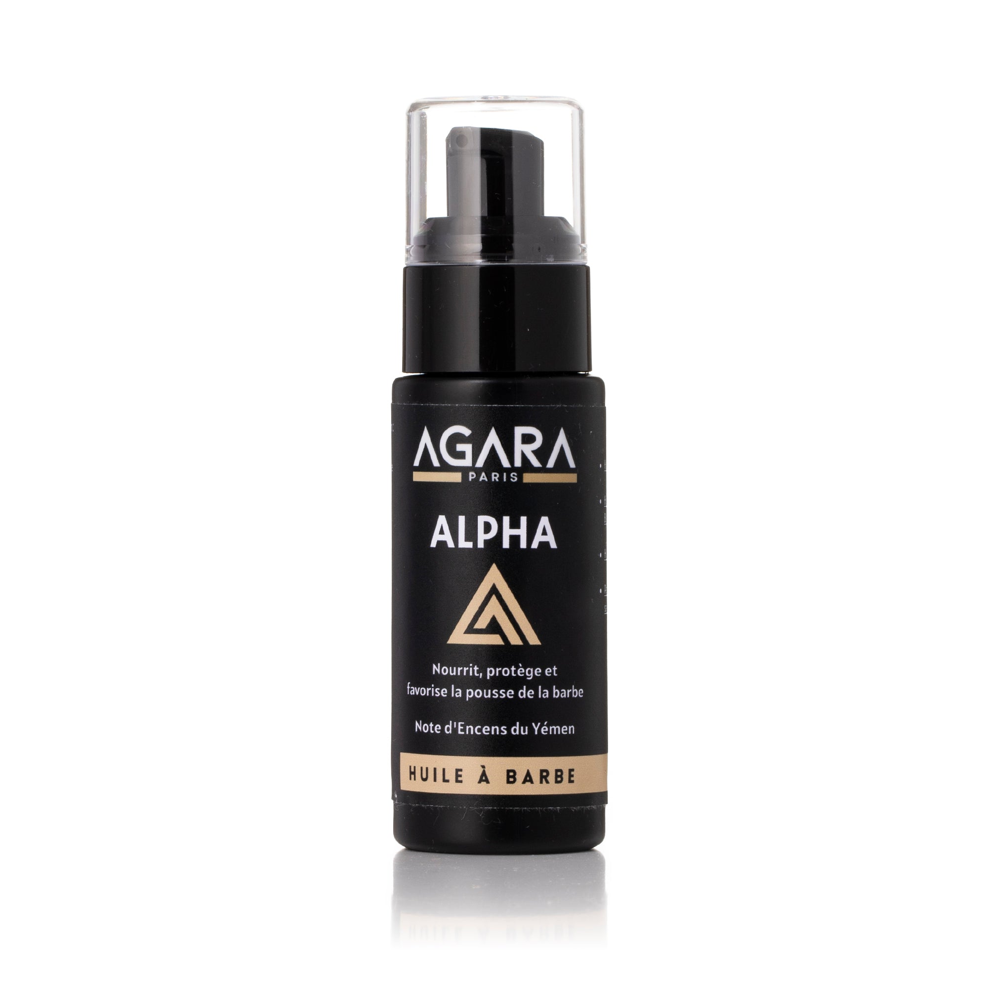 Huile à Barbe Naturelle ALPHA Agara - Note d'Encens du Yémen