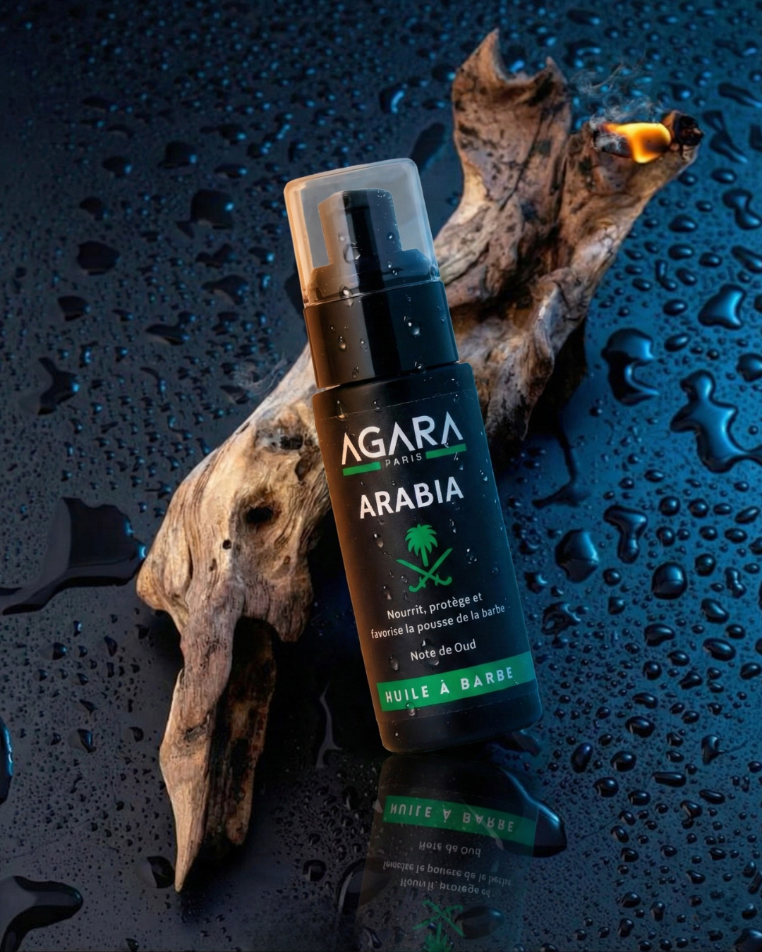 Huile à Barbe Naturelle ARABIA Agara - Oud - 30ml