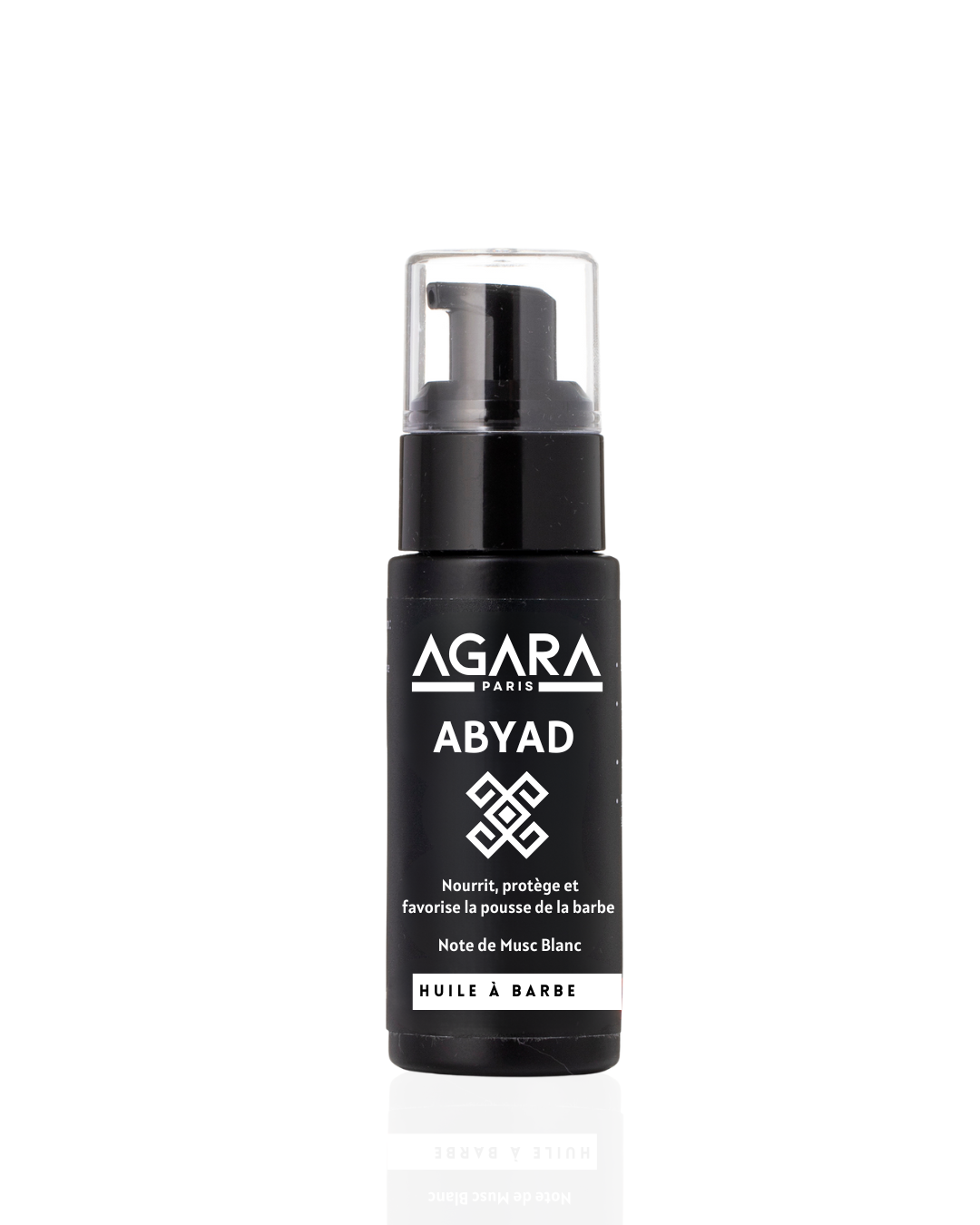 Huile à Barbe Naturelle ABYAD -  Note de Musc Blanc