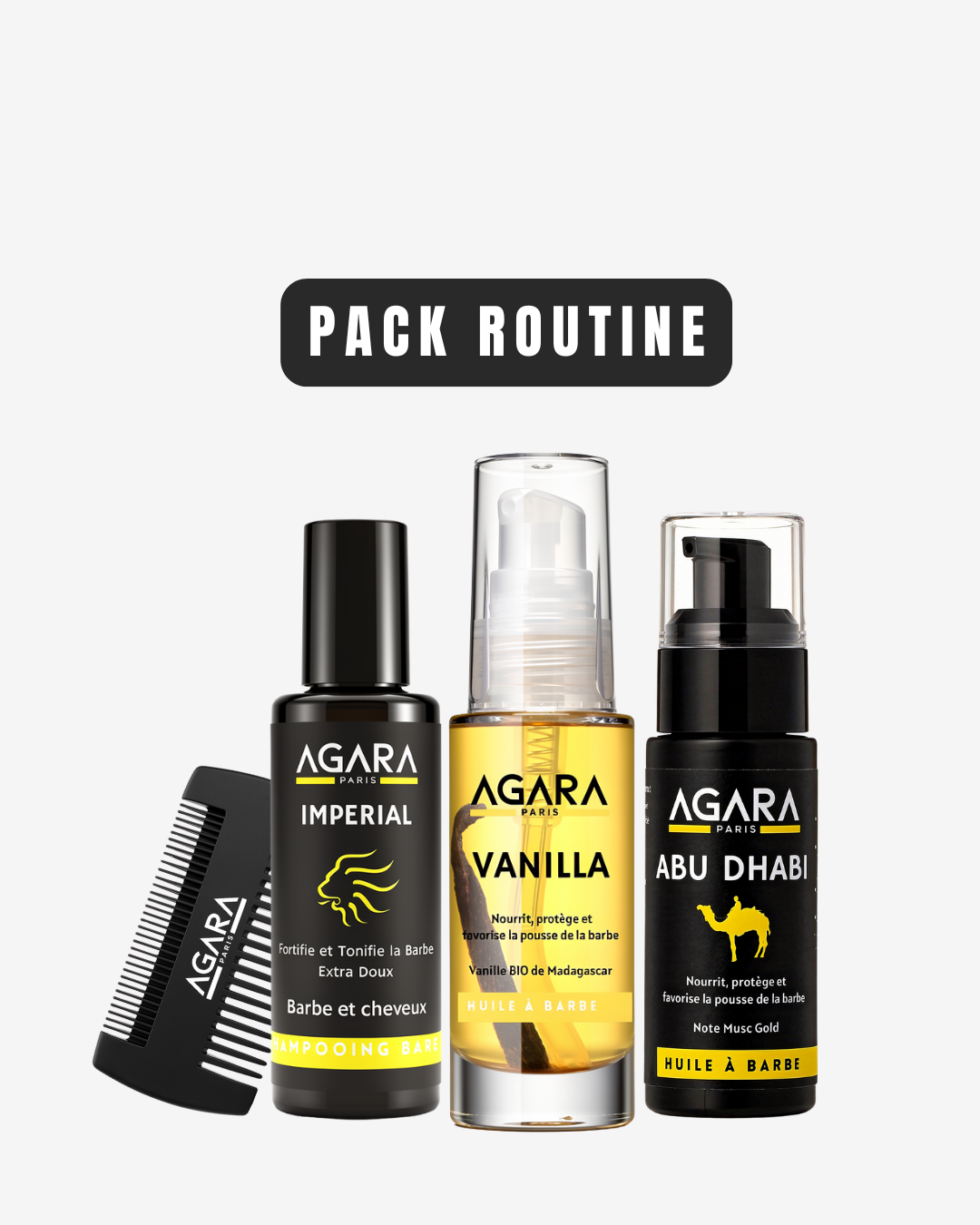 Pack ROUTINE - Soin complet de la barbe