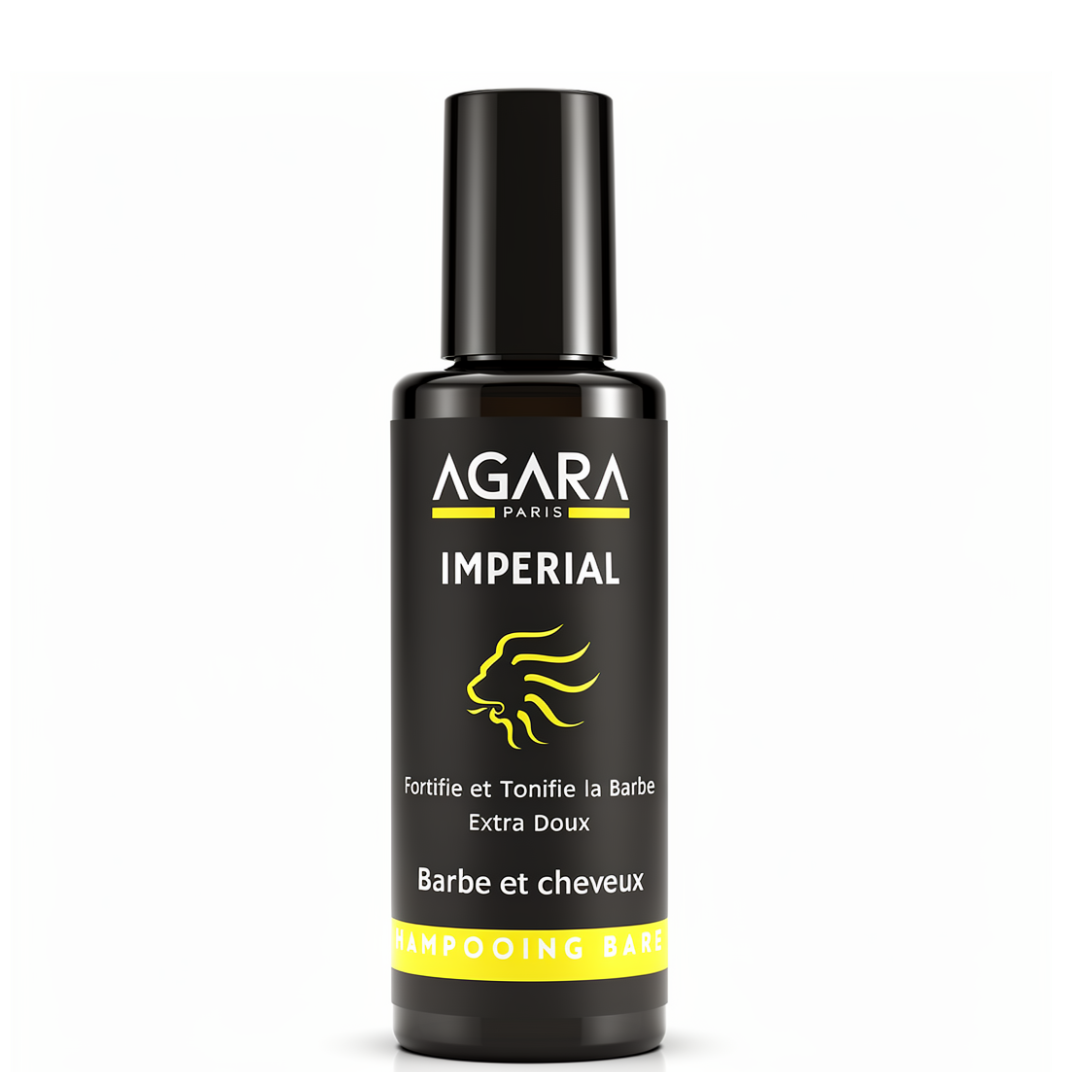 Shampoing Barbe IMPÉRIAL Agara - Nettoyant Doux - 50ml
