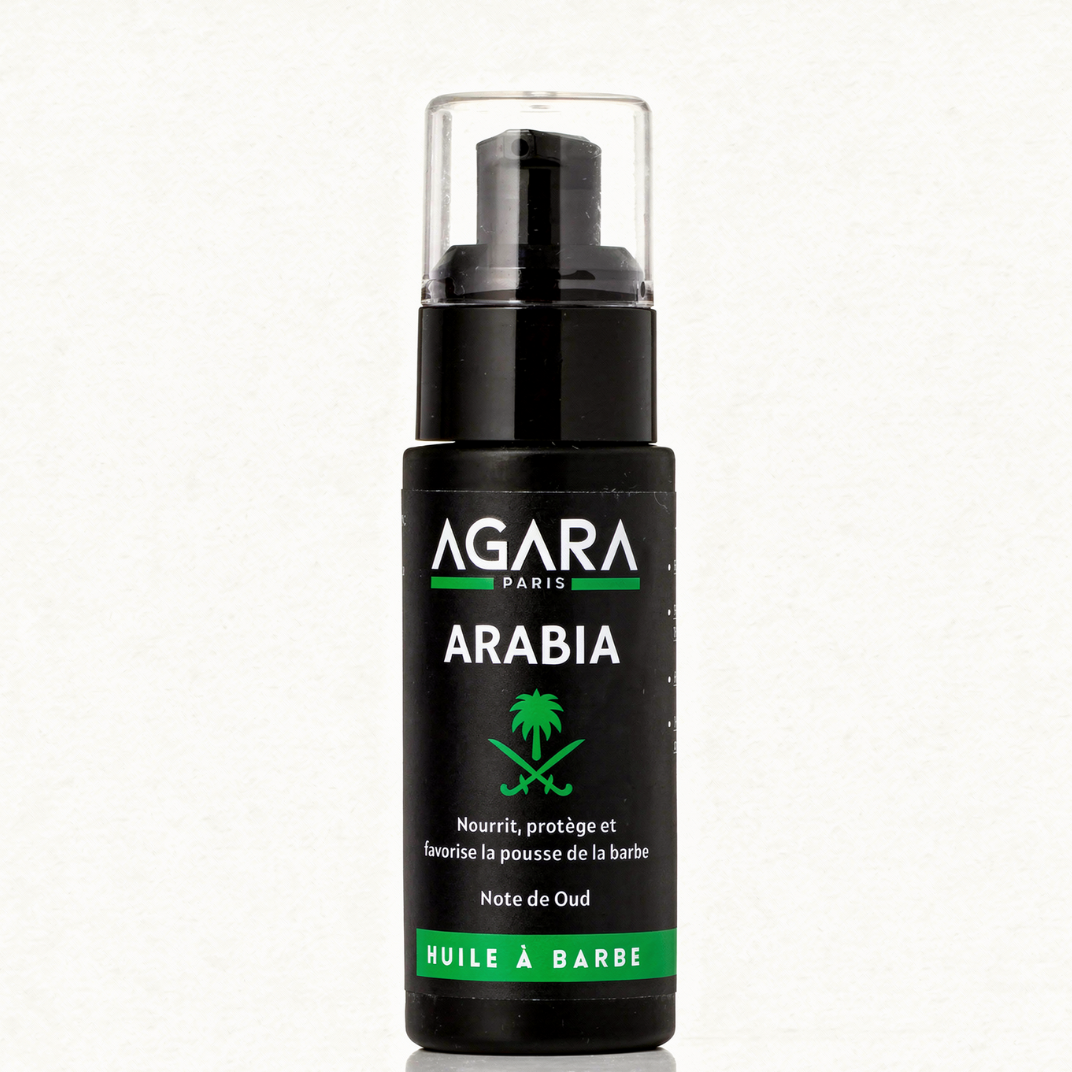 Huile à Barbe Naturelle ARABIA Agara - Oud - 30ml