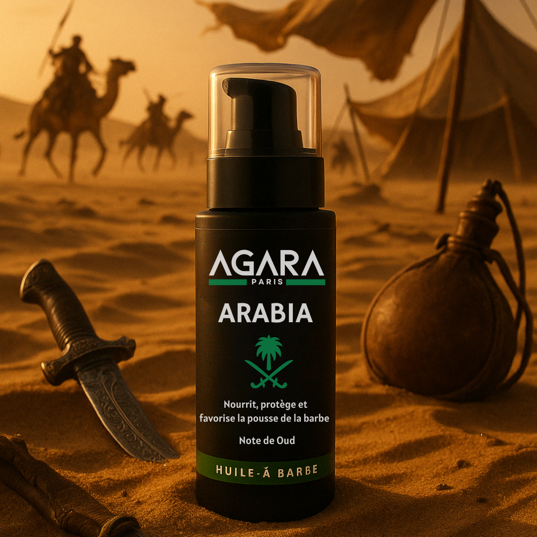 Huile à Barbe Naturelle ARABIA - Note de Oud