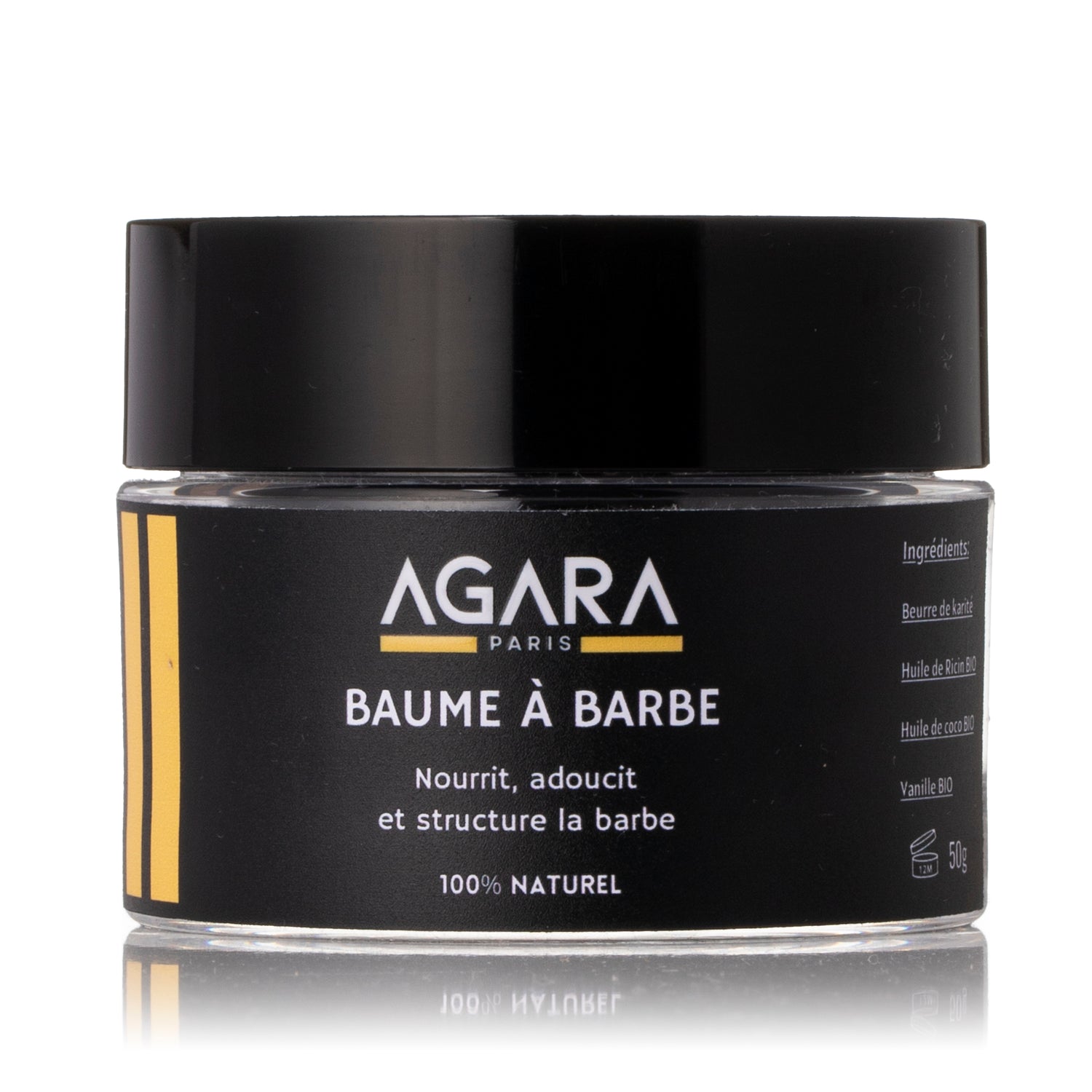 Baume à Barbe Naturel Agara - Huiles essentielles