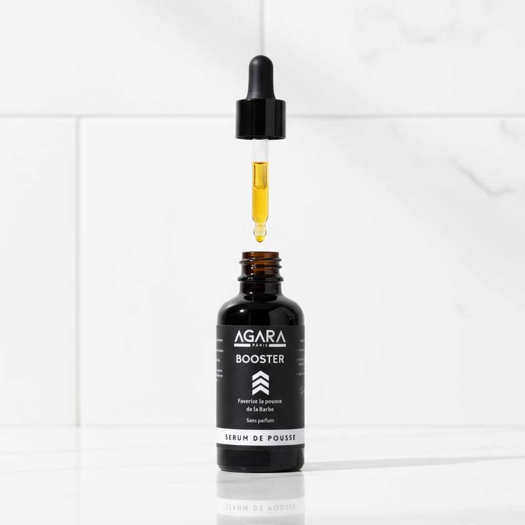 Sérum Booster Agara - Favorise la pousse de la barbe - Sans Parfum