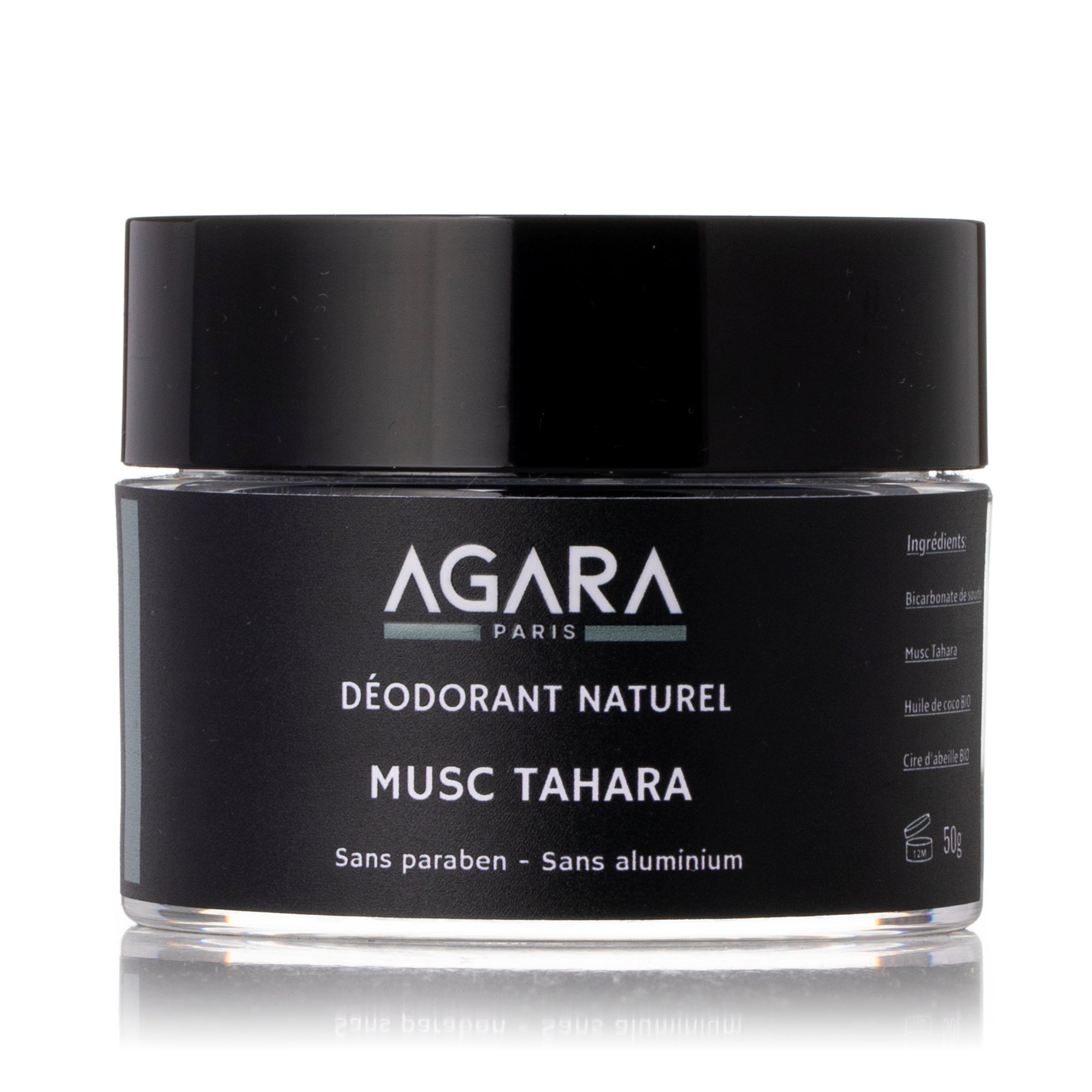 Déodorant Naturelle Anti-transpirant 24H - Musc Tahara