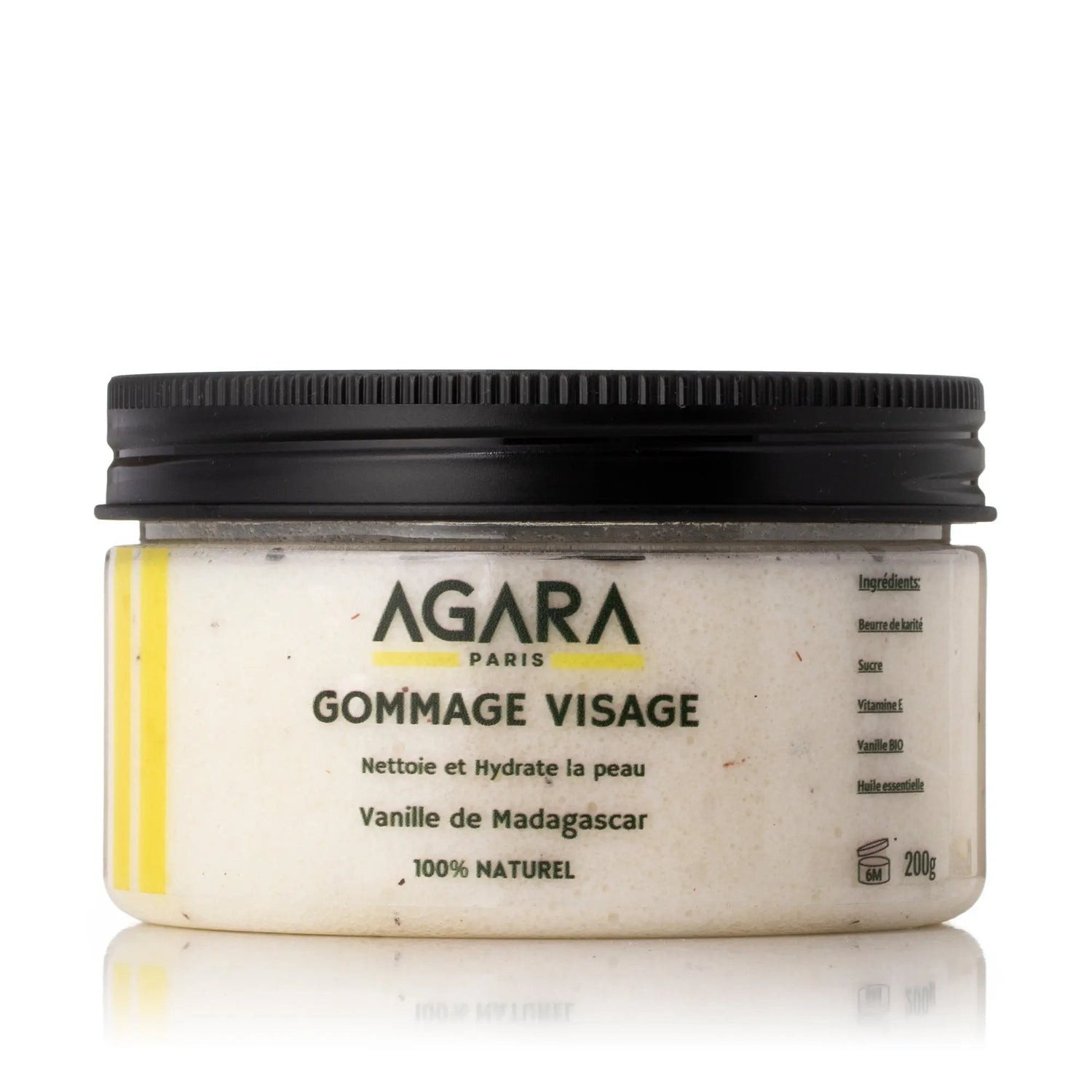 Gommage Visage Agara -  Sucre et Vanille de Madagascar